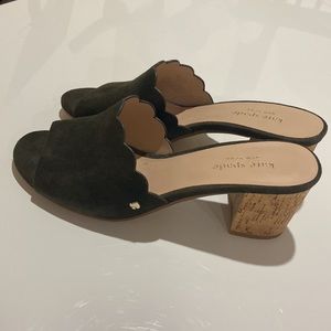 Kate Spade Scallop Block Heel Sandal